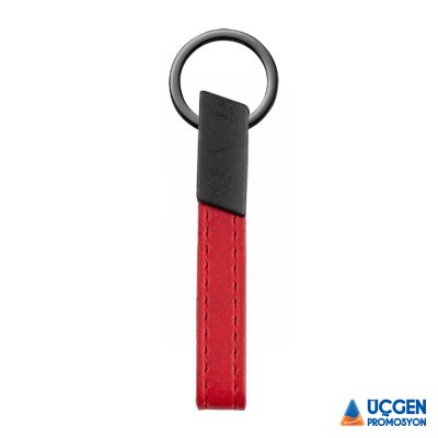 Ankara MAÇKA KIRMIZI METAL-DERİ ANAHTARLIK