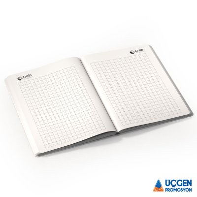 3088-20X28 MACUNKÖY KUŞE MUKAVVA SIVAMA CİLTLİ DEFTER (20X28 CM) - 2