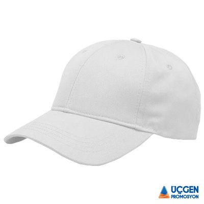 Ankara MİMOZA BEYAZ 6 PARÇA COTTON ŞAPKA