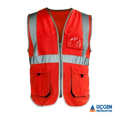 Ankara MÜHENDİS YELEĞİ KIRMIZI