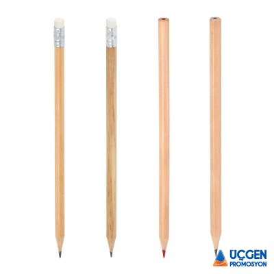 Ankara OLUR KÖŞELİ NATUREL KURŞUN KALEM