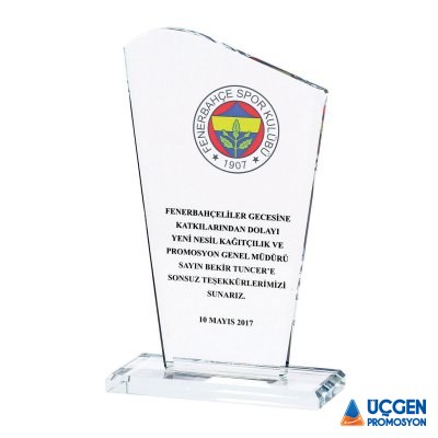 ÖNDER KRİSTAL PLAKET