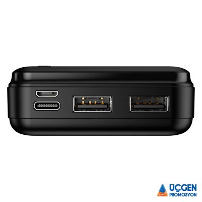 741201 ORTACA 20.000 MAH SİYAH POWERBANK - 2