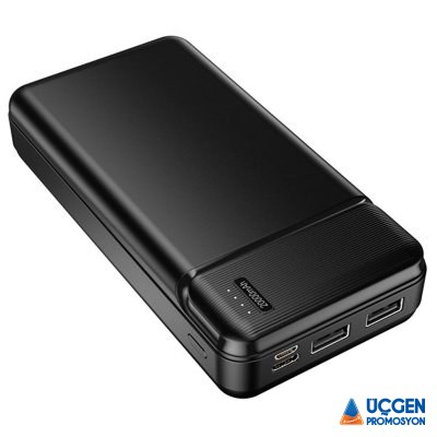 741201 ORTACA 20.000 MAH SİYAH POWERBANK - 3