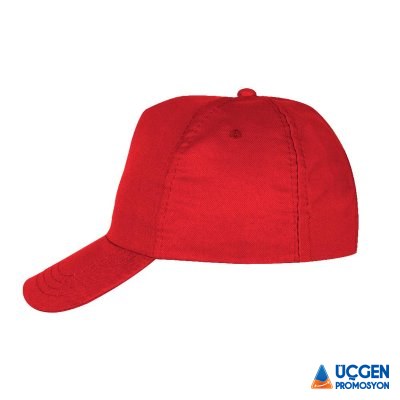 489404 PAPATYA KIRMIZI POLYESTER ŞAPKA - 3
