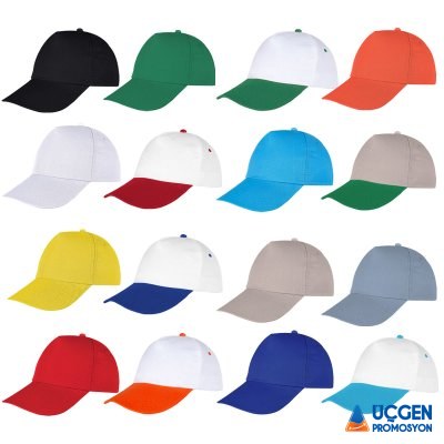 PAPATYA BEJ-YEŞİL POLYESTER ŞAPKA - Kodgrup