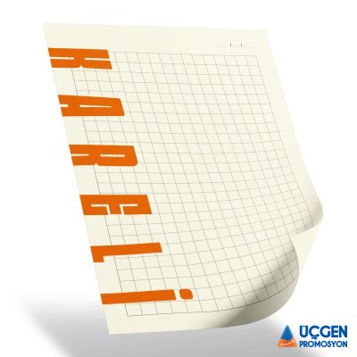 310605 PLEVNE LACİVERT KARELİ TARİHSİZ SPİRALLİ DEFTER (20x28 CM) - 2