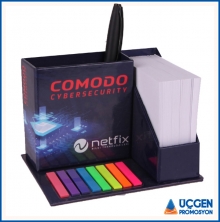 PM-35 Kalem Kutulu Küp Bloknot Ankara Üçgen Promosyon Ürünleri