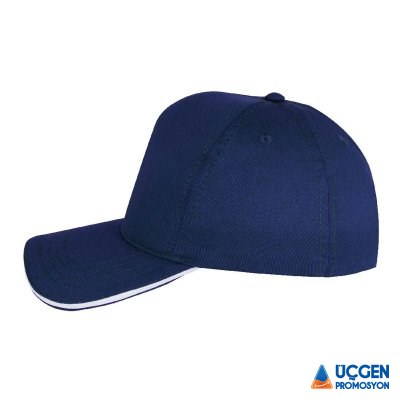 489605 POMELO LACİVERT SANDWICH SİPER COTTON ŞAPKA - 3