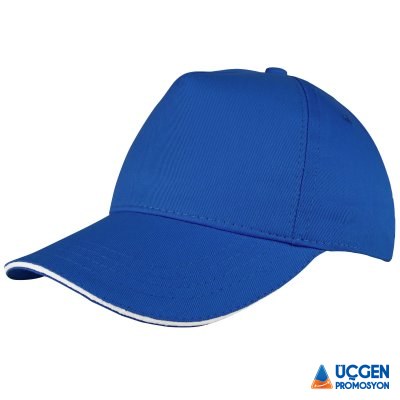 Ankara POMELO SAKS MAVİ SANDWICH SİPER COTTON ŞAPKA