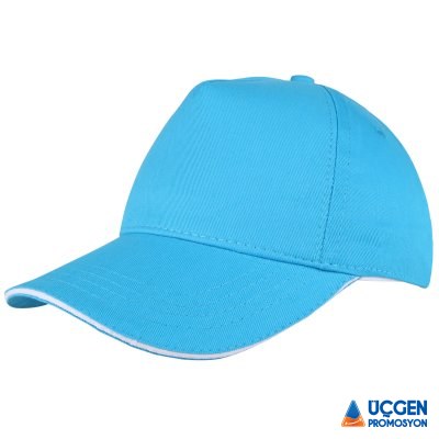 Ankara POMELO TURKUAZ SANDWICH SİPER COTTON ŞAPKA