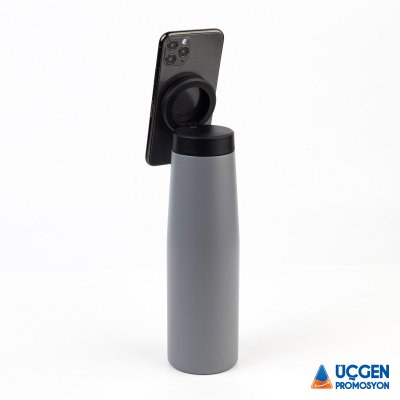 792617 SAKLIGÖL FÜME 550 ML TELEFON TUTUCULU TERMOS - 3