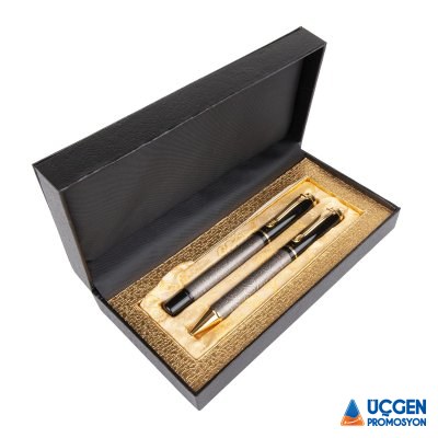 Ankara SİLOPİ MEVLANA KABARTMALI İKİLİ KALEM SETİ