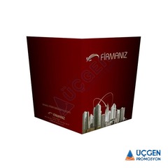 Sunum Dosyası Mat Selefonlu Renkli Cepli Dosya