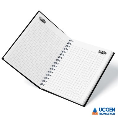 3090-20X28 TANDOĞAN KUŞE MUKAVVA SIVAMA SPİRALLİ DEFTER 20X28 CM - 3