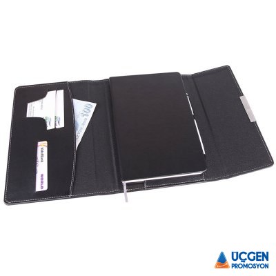 300001 ÜRGÜP SİYAH ÇANTALI DEFTER (16X23 CM) - 2