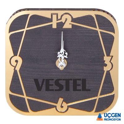 Ankara VARDA123 AHŞAP MASAÜSTÜ SAAT (145X145 MM)