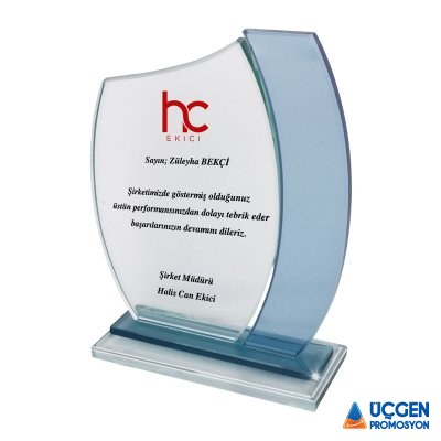 Ankara YAKUT KRİSTAL PLAKET